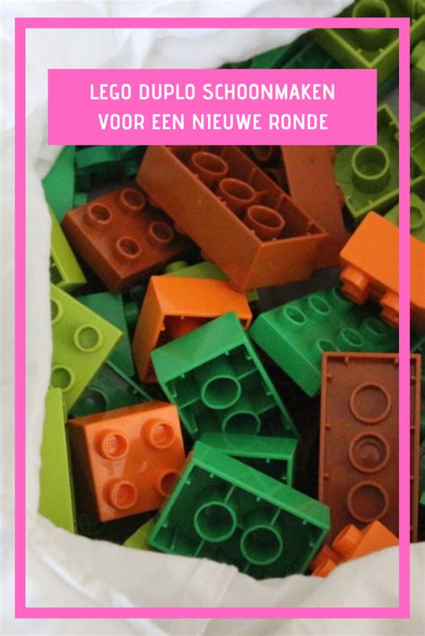 Lego schoonmaken .